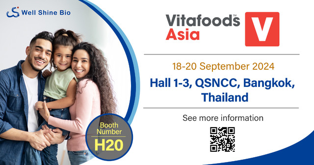 Well Shine Bio at Vitafoods Asia 2024!