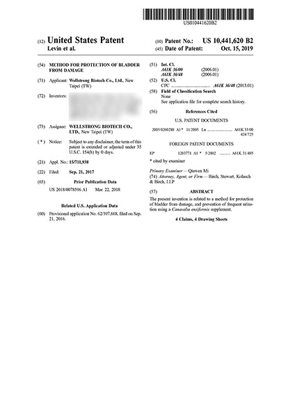 Jackbean US Patent