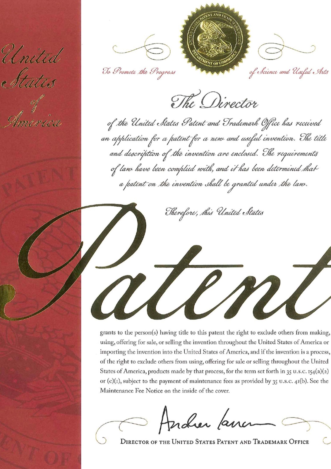 Jackbean US Patent